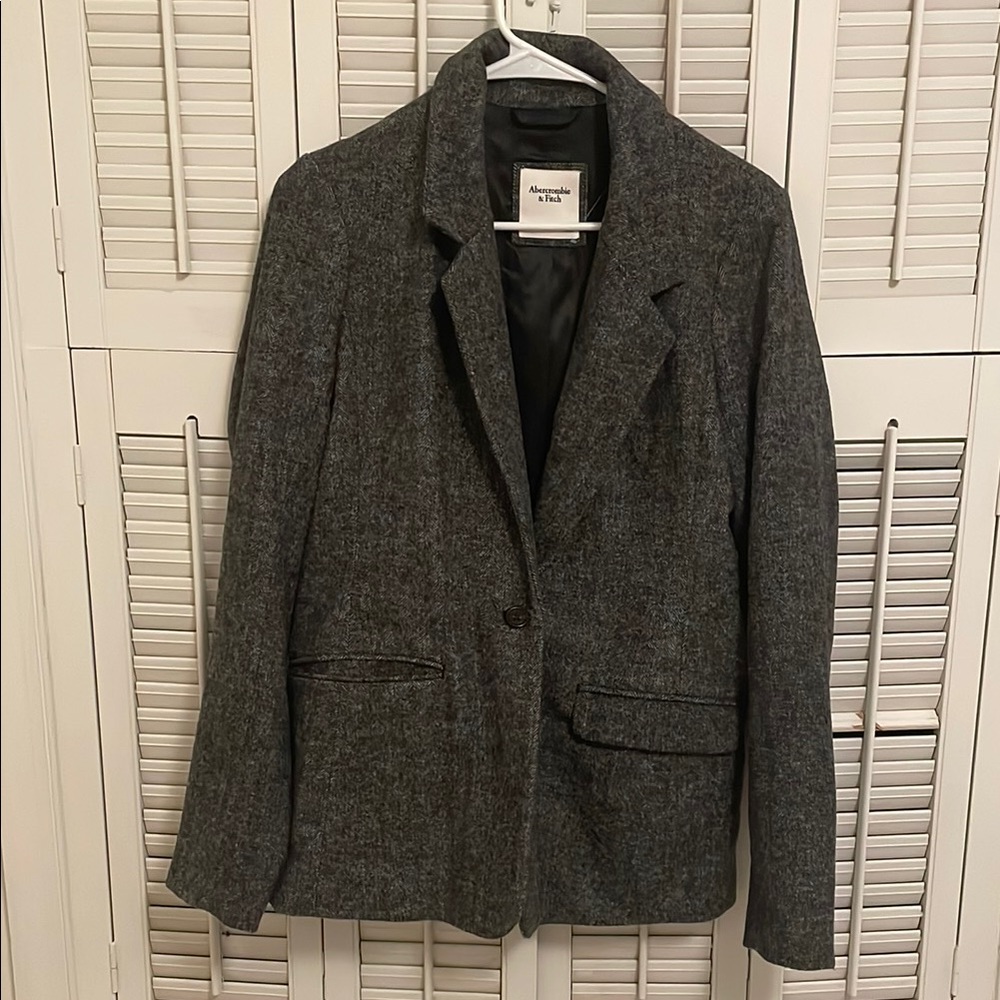 Abercrombie Gray Women's Blazer